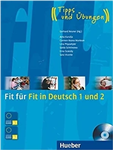 کتاب زبان آلمانی Fit fur Fit in Deutsch 1 und 2 فیت فور فیت این دویچ اثر Christian Baumgarten,‎ Volker Borbein