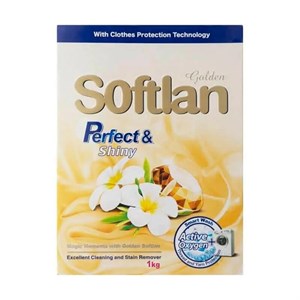 پودر ماشین لباسشویی سافتلن سری Gold Selection مدل Perfect And Shine مقدار 500 گرم