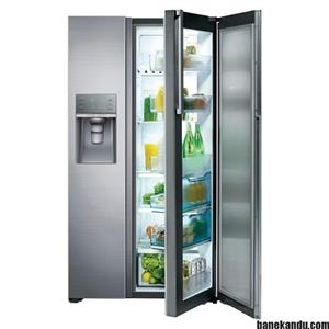 یخچال ساید بای سامسونگ 32 فوت SAMSUNG REFRIGERATOR RH57H90707F 