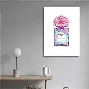 تابلو بوم چاپی لاویا طرح عطر شنل کد ART-3183