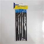 قلم سیلیکونی 6 عددی سایز متوسط برند ریمامناسب کارهای رزینی