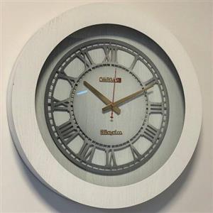 ساعت دیواری مارال 6515  موتور میتسو آرام گرد بیصدا ( درجه 1 ) 