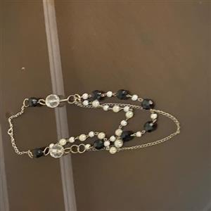 گردنبند سنگ و مروارید