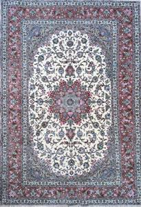 فرش دستبافت اردکان إیران (جفت ٩ متری طرح شکوفه)