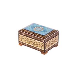 جعبه جواهرات خاتم کاری گالری گوهران مدل طاق اسمان کد 1357 