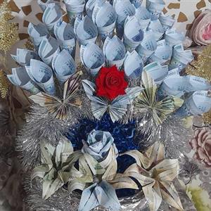 سبد گل زیباباپول تقلبی