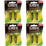 DBK Super Heavy Duty Plus AA Battery Pack Of 8
