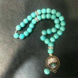 تسبیح مذهبی فیروزه 33عددی