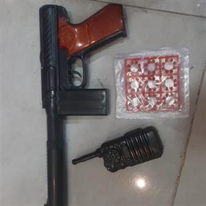 کلت ترقه ای M 60 با بیسیم پلاستیکی
