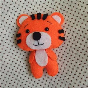 عروسک ببر نمدی نماد سال جدید