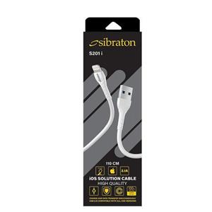 کابل شارژ آیفون سیبراتون مدل 201i  متین