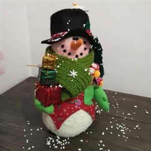درخت و تزئینات کریسمس آدم برفی جذاب 
