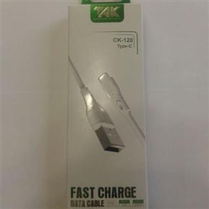 کابل شارژ تایپ سی تک مدل CK120
