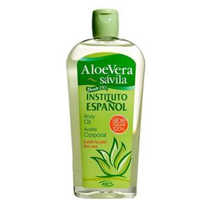 روغن بدن اسپانول حاوی عصاره الوورا حجم 400 میلی لیتر Instituto Español Aloe Vera Body Oil 