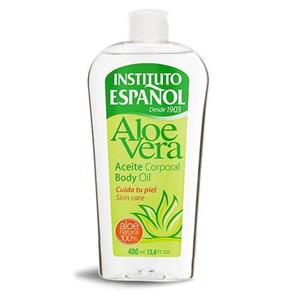 روغن بدن اسپانول حاوی عصاره الوورا حجم 400 میلی لیتر Instituto Español Aloe Vera Body Oil 