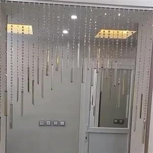 پرده کریستالی با اویز کاردی 2