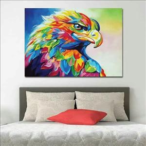 تابلو بوم چاپی لاویا طرح عقاب کد ART-977