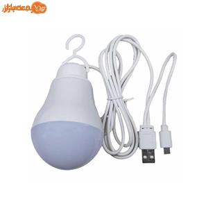 چراغ قوه آویز تاپ کور مدل USB-OTG