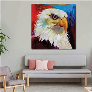 تابلو بوم چاپی لاویا طرح عقاب کد ART-953