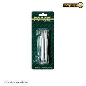 ست 7 عددی آچار آلن فورس مدل 5072F Force 5072F Folded Hex Wrench Set 7 PCS