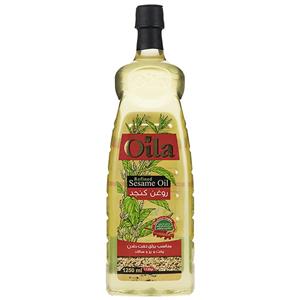 روغن کنجد تصفیه اویلا مقدار 1250 میلی لیتر Oila Refined Sesame Oil 1250ml