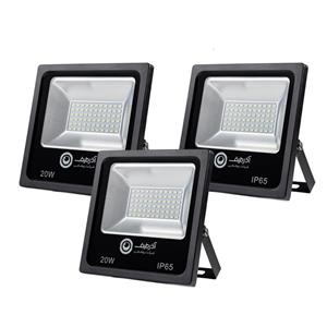 پروژکتور ال ای دی 20 وات آذرطیف مدل FS20W Azarteyf 20W SMD Floodlight