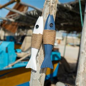 دیوارکوب طرح ماهی