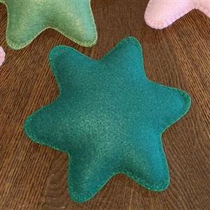 جاسوزنی نمدی دست دوز طرح ستاره