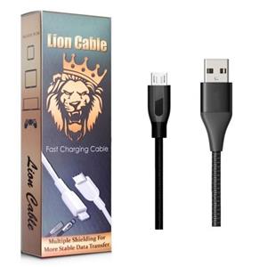 کابل شارژ USB به MicroUSB لیون مدل BGR  یک متری