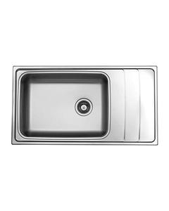 سینک ظرفشوئی فرامکو مدل 38 توکار  سایز 50 × 86 سانتیمتر