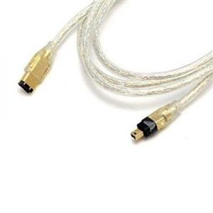 کابل رابط دوربین و کپچر فایروایر 6 پین به 4 پین پی نت مدل IEEE1394 طول 1 متر