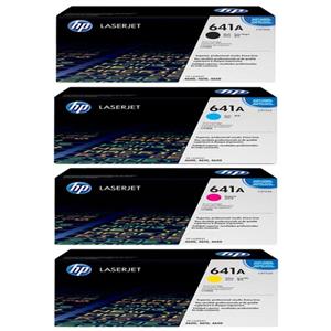 ست 4 رنگ کارتریج تونر لیزر رنگی  HP 641A