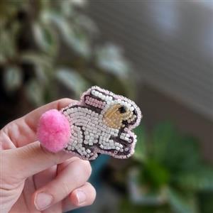گلسینه خرگوش جواهر دوزی