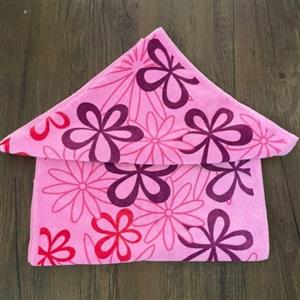 حوله دست و صورت طرح چند گل