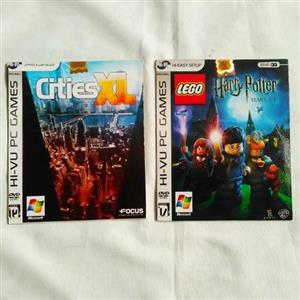 پک دو بازی کامپیوتری LEGO Harry Potter  ،  Cities XL 2012