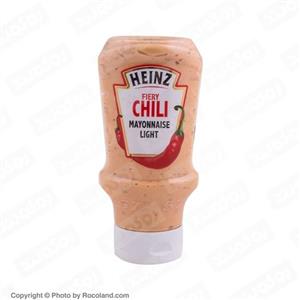 سس مایونز فایری چیلی لایت هاینز – 400 میلی لیتر  Heinz Fiery Chili Mayonnaise Light Sauce Dressing 400gr