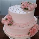 کیک خونگی مریم بانوکیک نامزدی