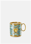 لیوان دسته دار چینی ورساچه مدل VERSACE SCALA DEL PALAZZO VERDE TASSE