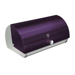 ظرف نان فلزی آشپزخانه برلینگر هاوس BERLINGER HAUS مدل BH/6825 METALLIC PURPLE 