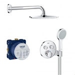 ست شیرآلات دوش حمام توکار گروهه GROHE Grohtherm SmartControl Duschsystem Rainshower Cosmopolitan 210 34743000