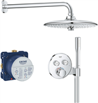 ست شیرآلات دوش حمام توکار گروهه GROHE Grohtherm SmartControl Euphoria 260 34744000