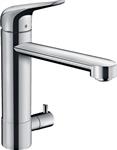 شیر مخلوط ظرفشویی هانس گروهه آلمان Hansgrohe M42 M424 H180 Chrom 71813000