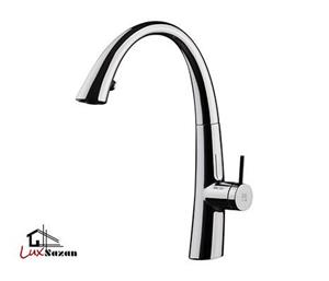 شیر ظرفشویی شاوری KWC مدل زو کروم Zoe Kitchen Pullout Faucets 