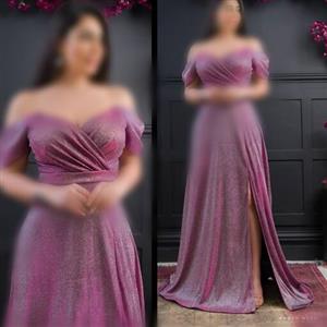 پیراهن و لباس مجلسی زنانه تمام تور بلند