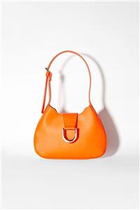 کیف رسمی زنانه نارنجی برشکا