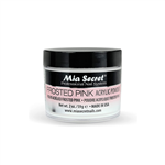 پودر کاشت ناخن صورتی مات میا سکرت MIA SECRET FROSTED PINK 59GR