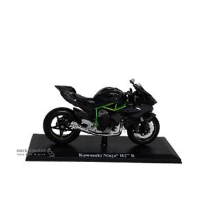 ماکت موتور فلزی کاوازاکی سبز kawasaki ninja h2r maisto