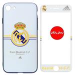کاور WK مدل Real Madrid مناسب برای گوشی موبایل اپل آیفون 7/8 همراه با محافظ صفحه نمایش