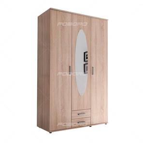 کمد لباس آینه دار سه درب فوبورو مدل KB380