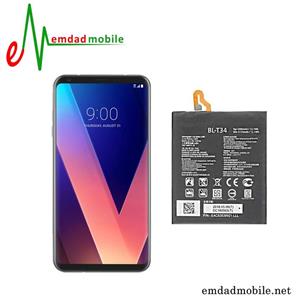 باتری موبایل ال جی مدل BL-T34 با ظرفیت 3300mAh مناسب برای گوشی موبایل  ال جی V30 LG BL-T34 3300mAh Mobile Phone Battery For LG V30